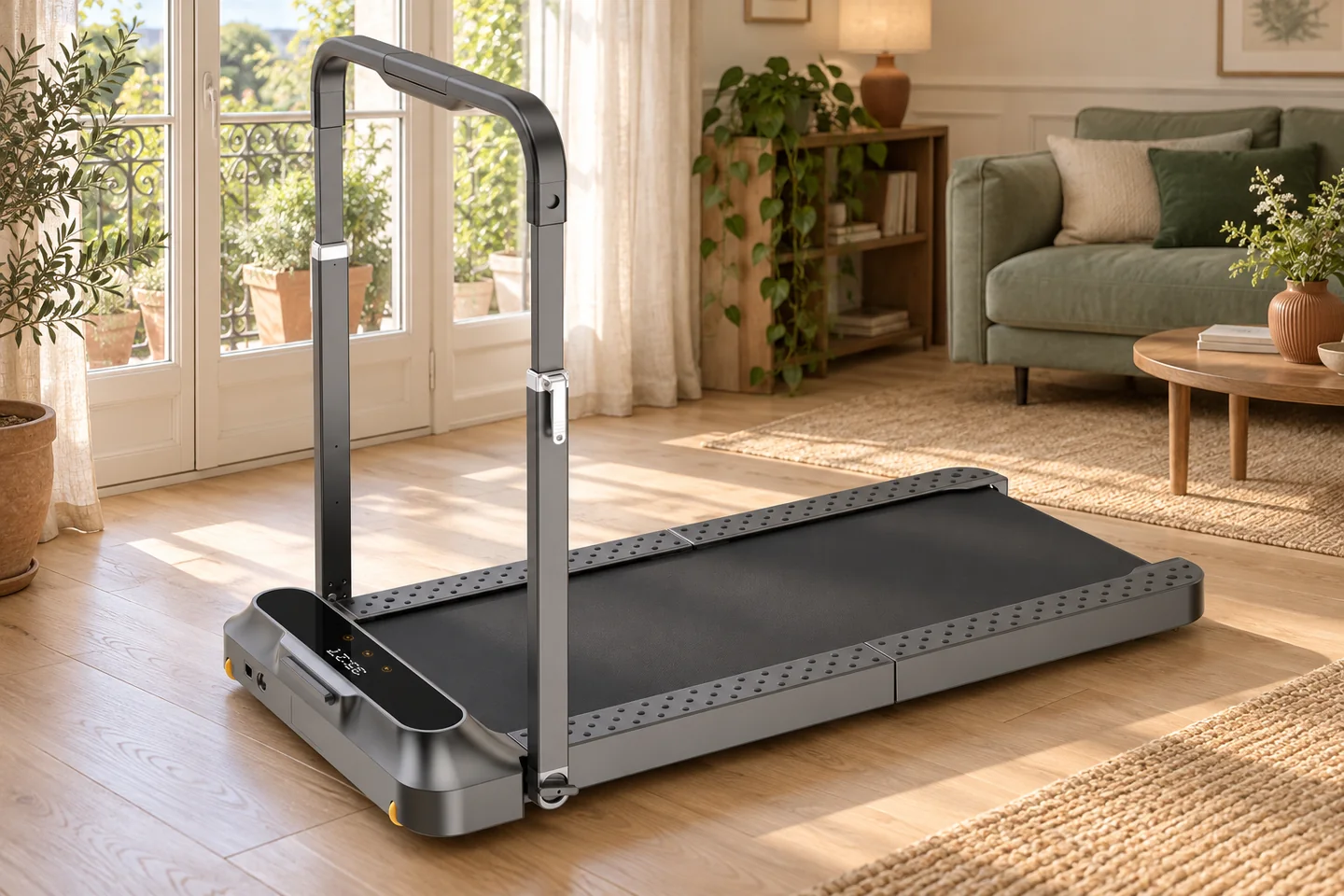 WalkingPad R2, mise en situation générée à partir du visuel de référence