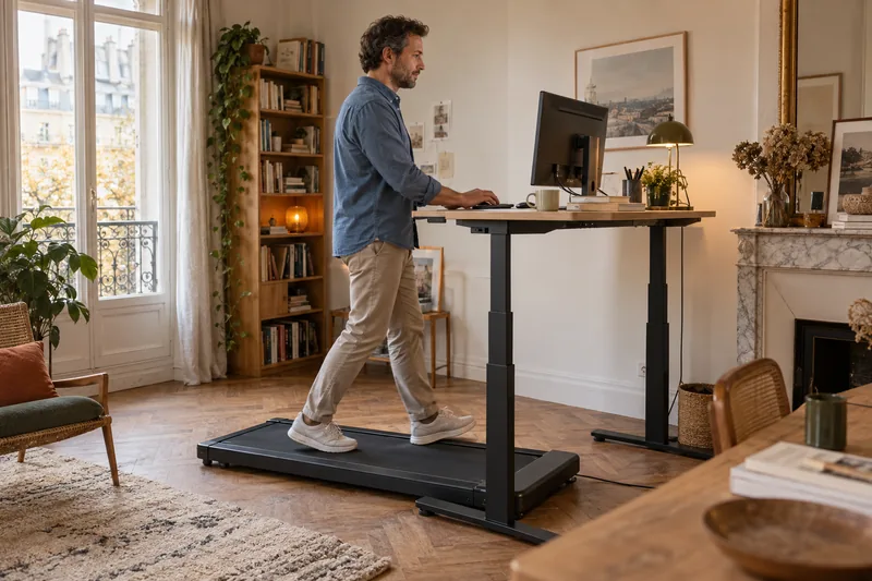 Sous un bureau, le format et l’accès aux commandes passent avant la vitesse.