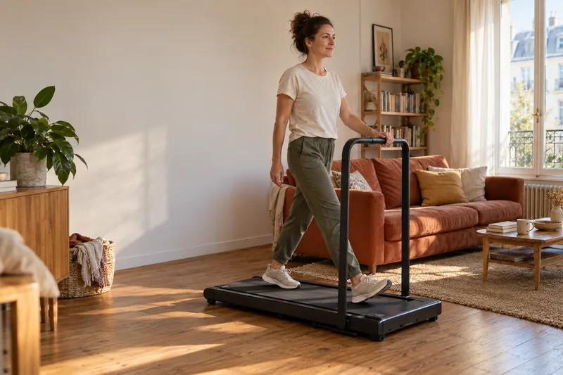 Installez votre tapis dans un endroit où vous aurez envie de l’utiliser.