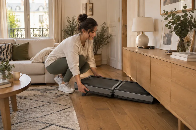 Le rangement se prépare dès le choix du tapis.